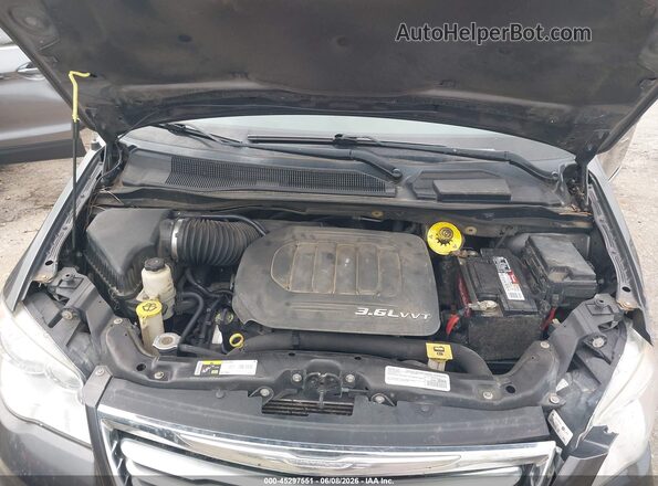 2C4RC1BGXGR293436 2016 CHRYSLER TOWN & COUNTRY Gray უკანა ხედი