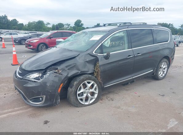 2C4RC1BGXHR820277 2017 CHRYSLER PACIFICA Gray Առջևի ձախ երեք քառորդ տեսարան