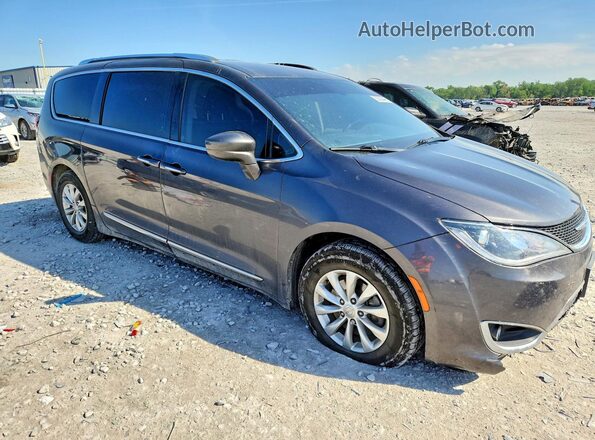 2C4RC1BGXJR117963 2018 CHRYSLER PACIFICA Серый Передняя правая четверть