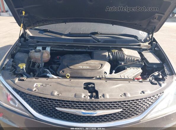 2C4RC1BGXJR290740 2018 CHRYSLER PACIFICA Серый Вид сзади