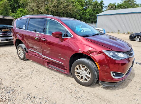 2C4RC1BGXLR182881 2020 CHRYSLER PACIFICA Бордовый Передняя правая четверть