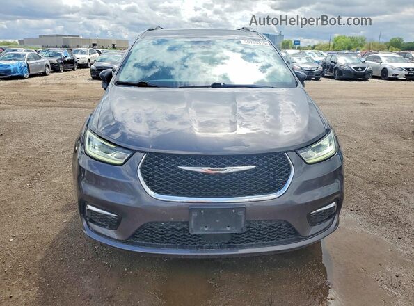 2C4RC1BGXNR100151 2022 CHRYSLER PACIFICA Gray Front view
