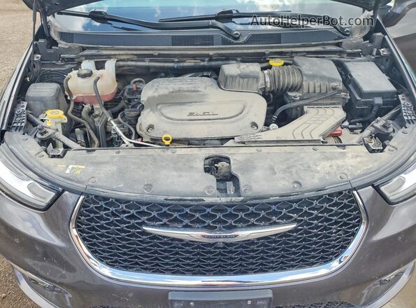 2C4RC1BGXNR100151 2022 CHRYSLER PACIFICA Gray Engine compartment view