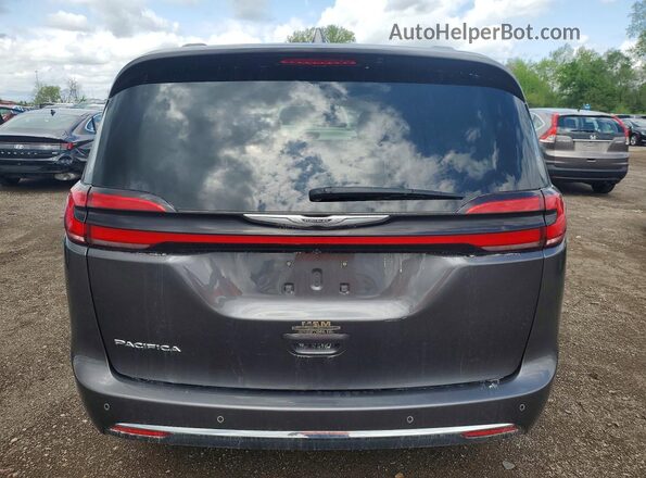 2C4RC1BGXNR100151 2022 CHRYSLER PACIFICA Gray Rear view