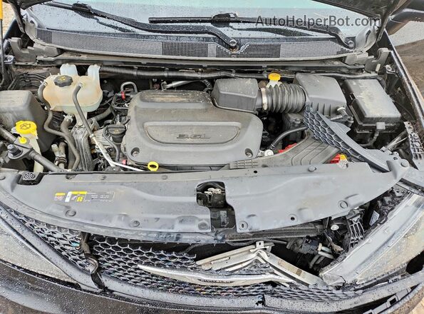 2C4RC1CG0RR133437 2024 CHRYSLER VOYAGER Black Widok komory silnika