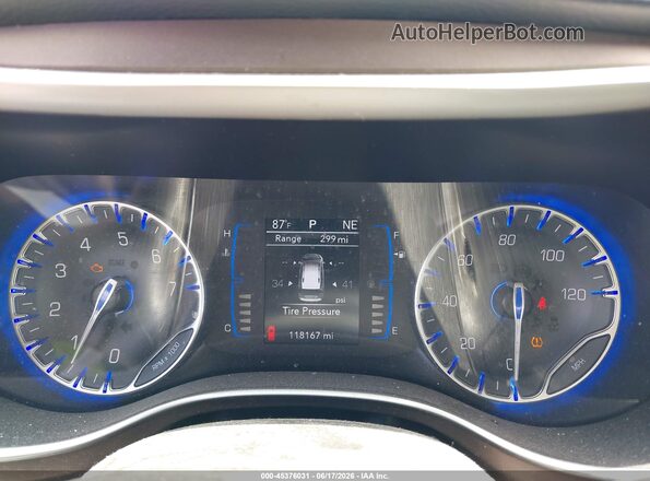 2C4RC1CG1HR608897 2017 CHRYSLER PACIFICA Gray Vista de los asientos traseros