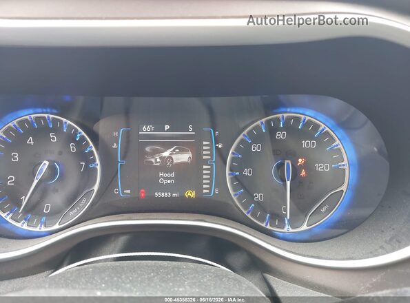 2C4RC1CG1HR771873 2017 CHRYSLER PACIFICA Gray უკანა სავარძლების ხედი