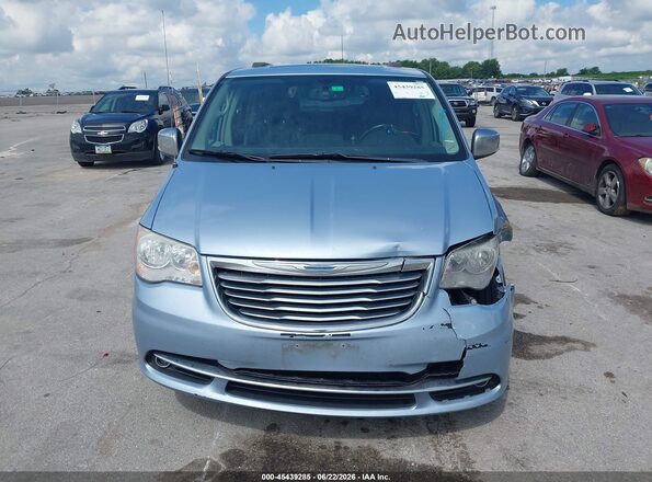 2C4RC1CG2GR190753 2016 CHRYSLER TOWN & COUNTRY Blue Vista del cuadro de instrumentos