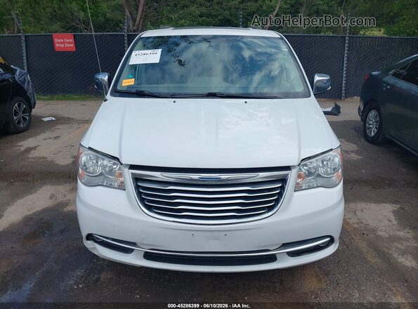 2C4RC1CG3GR120968 2016 CHRYSLER TOWN & COUNTRY White Вид щитка приладів