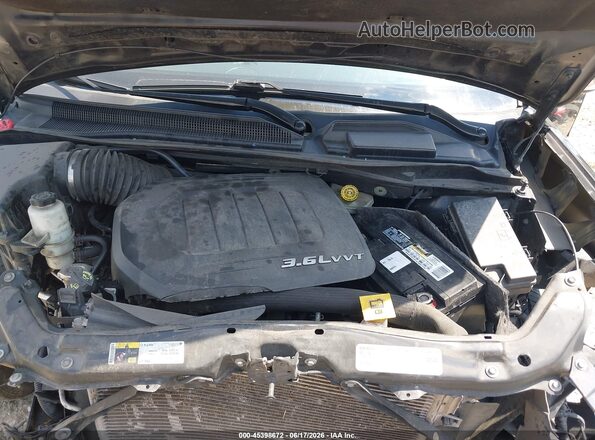 2C4RC1CG5GR207612 2016 CHRYSLER TOWN & COUNTRY Black Widok z tyłu