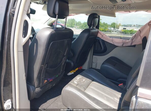 2C4RC1CG5GR207612 2016 CHRYSLER TOWN & COUNTRY Black Widok naklejki z numerem VIN