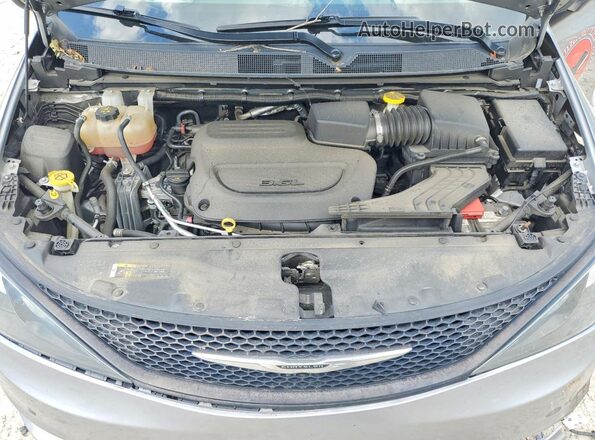 2C4RC1CG5MR571184 2021 CHRYSLER VOYAGER Серебряный Вид подкапотного пространства