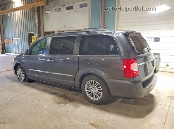 2C4RC1CG6GR190710 2016 CHRYSLER TOWN Gray უკანა მარცხენა