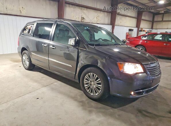 2C4RC1CG6GR190710 2016 CHRYSLER TOWN Gray წინა მარჯვენა