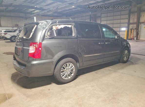 2C4RC1CG6GR190710 2016 CHRYSLER TOWN Gray უკანა მარჯვენა