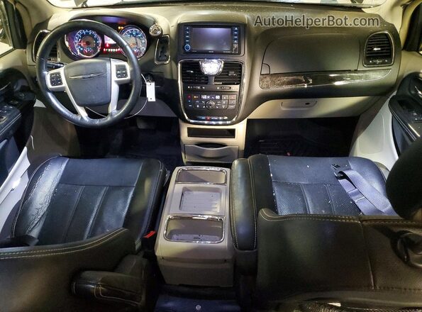 2C4RC1CG6GR190710 2016 CHRYSLER TOWN Gray წინა პანელის ხედი