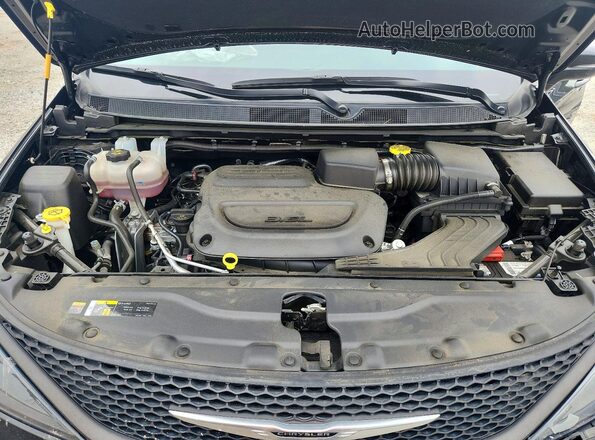 2C4RC1CG6SR519270 2025 CHRYSLER VOYAGER Black Widok komory silnika