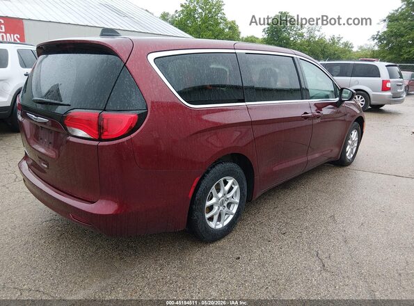 2C4RC1CG7NR131081 2022 CHRYSLER VOYAGER Темно-бордовый Задняя правая четверть