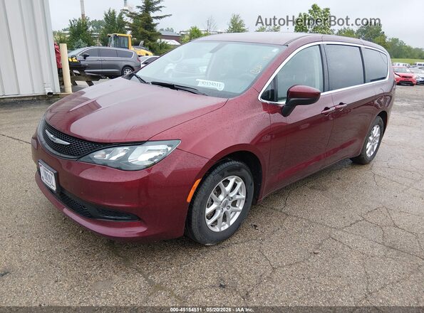 2C4RC1CG7NR131081 2022 CHRYSLER VOYAGER Темно-бордовый Передняя левая четверть