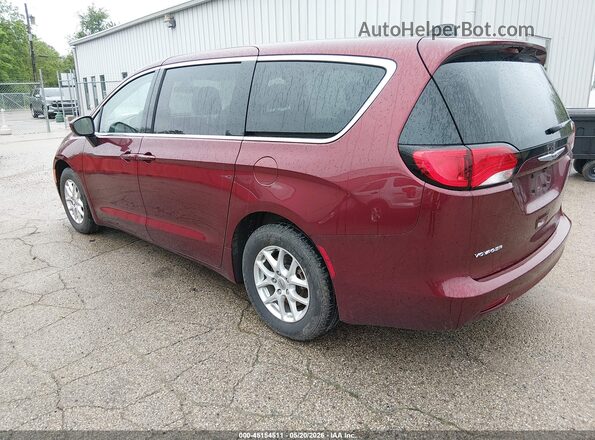2C4RC1CG7NR131081 2022 CHRYSLER VOYAGER Темно-бордовый Задняя левая четверть