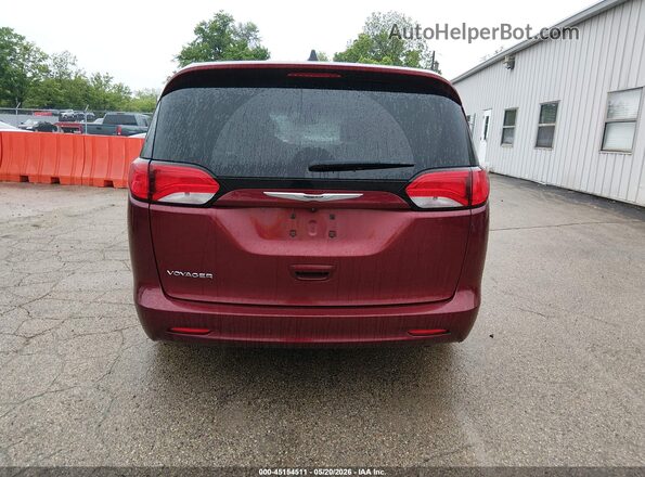 2C4RC1CG7NR131081 2022 CHRYSLER VOYAGER Темно-бордовый 
