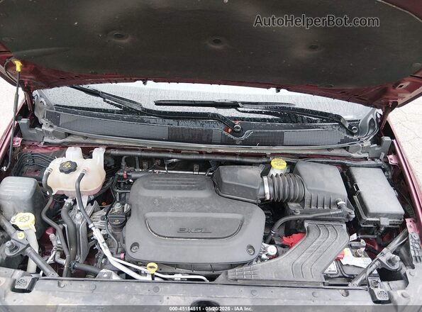 2C4RC1CG7NR131081 2022 CHRYSLER VOYAGER Темно-бордовый Вид сзади