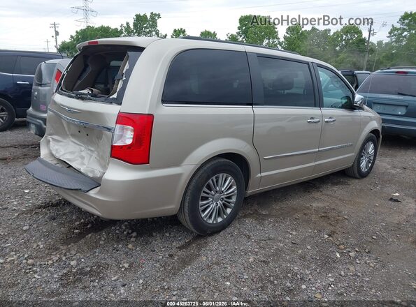 2C4RC1CG8GR113384 2016 CHRYSLER TOWN & COUNTRY Gold Задня права чверть