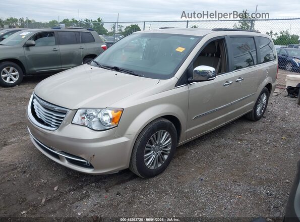 2C4RC1CG8GR113384 2016 CHRYSLER TOWN & COUNTRY Gold Передня ліва чверть