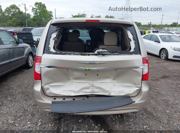 2C4RC1CG8GR113384 2016 CHRYSLER TOWN & COUNTRY Gold Вид спереду