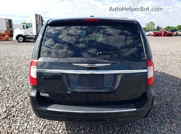 2C4RC1CG9GR261804 2016 CHRYSLER TOWN Черный Вид сзади