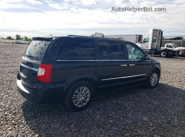 2C4RC1CG9GR261804 2016 CHRYSLER TOWN Черный Задняя правая четверть