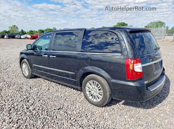 2C4RC1CG9GR261804 2016 CHRYSLER TOWN Черный Задняя левая четверть