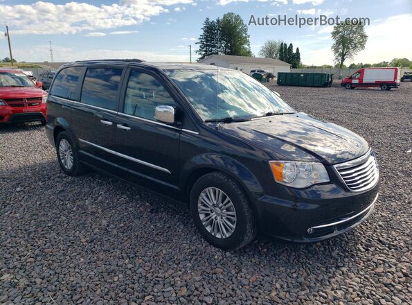 2C4RC1CG9GR261804 2016 CHRYSLER TOWN Черный Передняя правая четверть