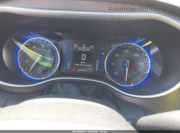 2C4RC1CG9LR192199 2020 CHRYSLER VOYAGER Blue Vista de los asientos traseros