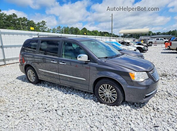 2C4RC1CGXGR112205 2016 CHRYSLER TOWN Gray Առջևի աջ