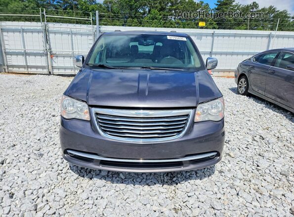 2C4RC1CGXGR112205 2016 CHRYSLER TOWN Gray Դիմացի տեսք