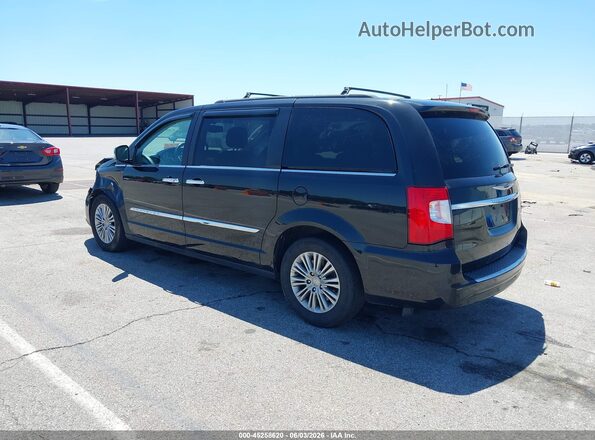 2C4RC1CGXGR207606 2016 CHRYSLER TOWN & COUNTRY Black Задня ліва чверть