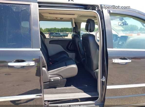 2C4RC1CGXGR207606 2016 CHRYSLER TOWN & COUNTRY Black Вид наклейки з VIN-кодом