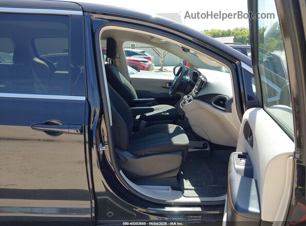2C4RC1CGXHR511620 2017 CHRYSLER PACIFICA Black წინა სალონის ხედი
