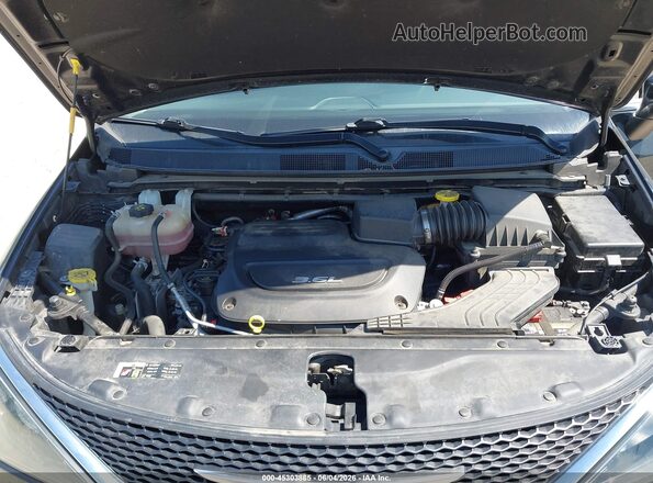 2C4RC1CGXHR511620 2017 CHRYSLER PACIFICA Black უკანა ხედი