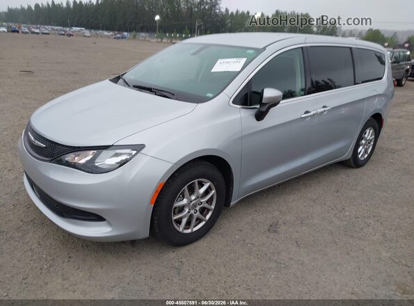 2C4RC1CGXNR215766 2022 CHRYSLER VOYAGER Silver წინა მარცხენა ხედი სამი მეოთხედიდან