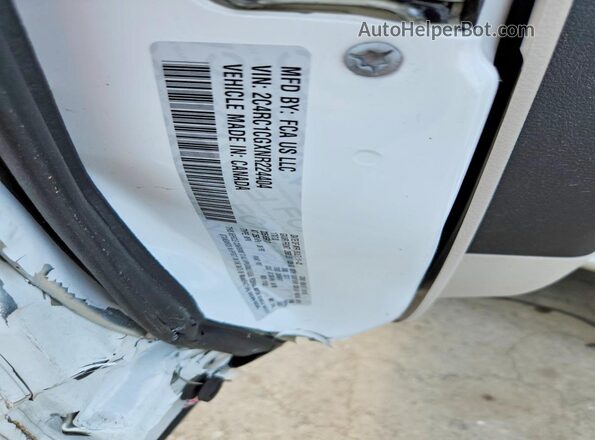 2C4RC1CGXNR224404 2022 CHRYSLER VOYAGER Белый Вид наклейки с VIN-кодом