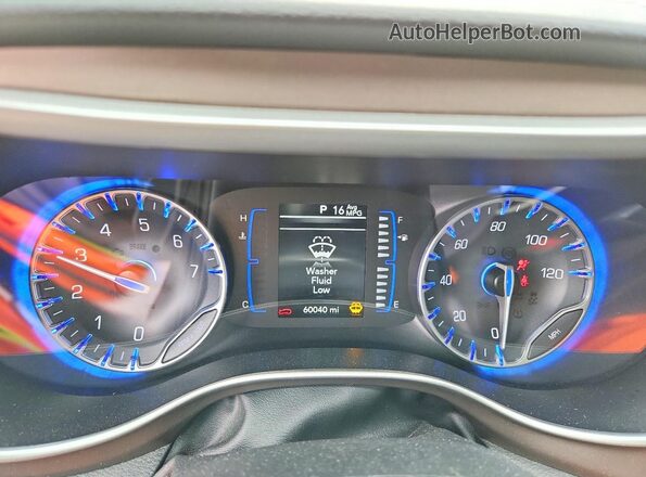 2C4RC1CGXPR524771 2023 CHRYSLER VOYAGER Gray Սարքավորումների վահանակի տեսք