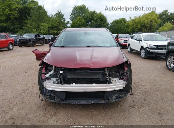 2C4RC1DG0HR528988 2017 CHRYSLER PACIFICA Burgundy უკანა სალონის ხედი