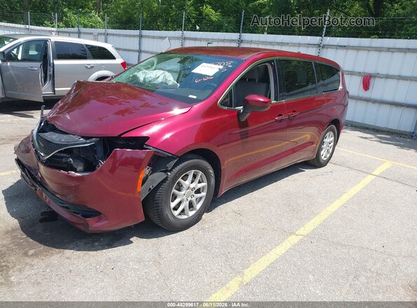 2C4RC1DG0JR148667 2018 CHRYSLER PACIFICA Красный Передняя левая четверть