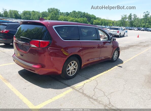 2C4RC1DG0JR148667 2018 CHRYSLER PACIFICA Красный Задняя правая четверть