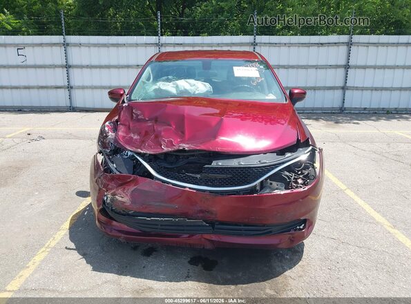2C4RC1DG0JR148667 2018 CHRYSLER PACIFICA Красный Вид щитка приборов