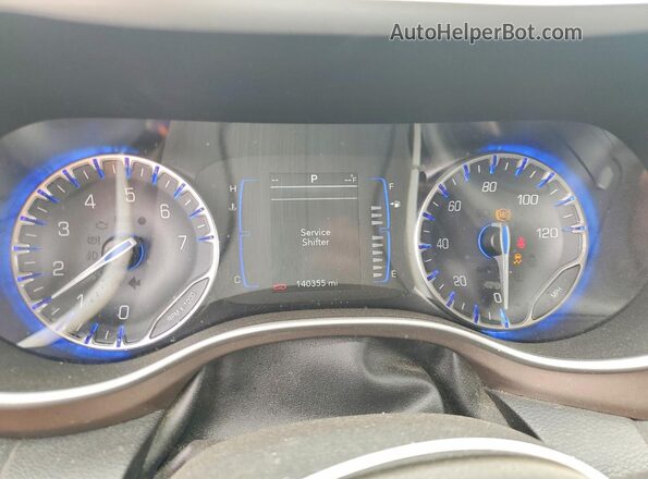2C4RC1DG0LR157551 2020 CHRYSLER VOYAGER White Вид щитка приладів