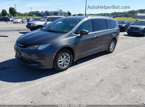 2C4RC1DG0MR542304 2021 CHRYSLER VOYAGER Brown Front left