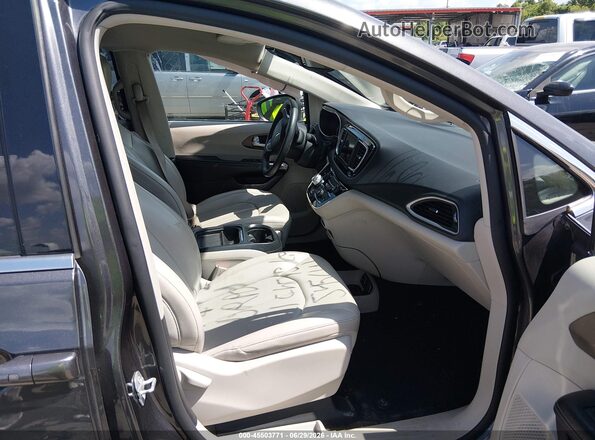 2C4RC1DG0MR545641 2021 CHRYSLER VOYAGER Gray Widok wnętrza z przodu